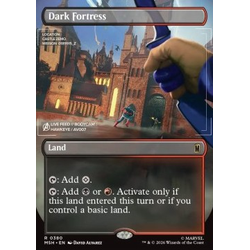 Magic löskort: Marvel Super Heroes: Dark Fortress (alternative art)