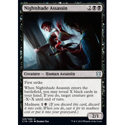 Magic löskort: Commander 2019: Nightshade Assassin