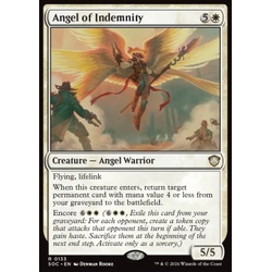 Magic löskort: Commander: Secrets of Strixhaven: Angel of Indemnity