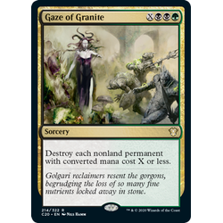 Magic löskort: Commander 2020: Gaze of Granite