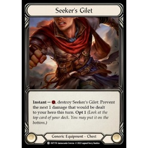 FaB Löskort: Outsiders: Seeker's Gilet (Rainbow Foil)