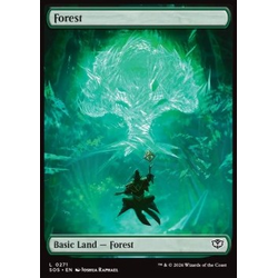 Magic löskort: Secrets of Strixhaven: Forest (alternative art)