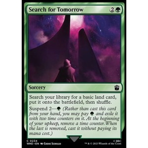 Magic löskort: Universes Beyond: Doctor Who: Search for Tomorrow