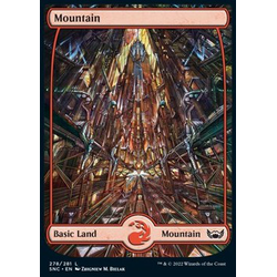 Magic löskort: Streets of New Capenna: Mountain (V.1)