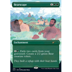 Magic löskort: Secret Lair Drop Series: Pride Across the Multiverse: Bearscape (Foil)