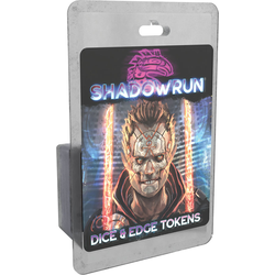 Shadowrun: Dice & Edge Tokens - Green