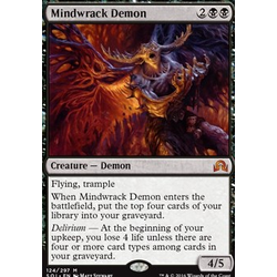 Magic löskort: Shadows over Innistrad: Mindwrack Demon