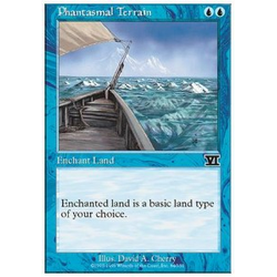Magic löskort: 6th Edition: Phantasmal Terrain