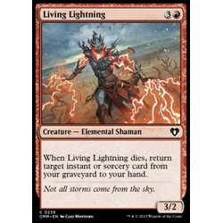 Magic löskort: Commander Masters: Living Lightning