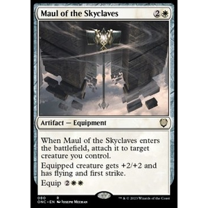 Magic löskort: Commander: Phyrexia: All Will Be One: Maul of the Skyclaves