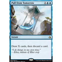 Magic löskort: Amonkhet: Pull from Tomorrow (Foil)