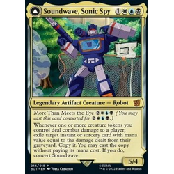 Magic löskort: Universes Beyond: Transformers: Soundwave, Sonic Spy