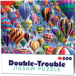 Dubbelsidigt Pussel Double Trouble Balloons 500 bitar
