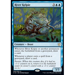 Magic löskort: Commander 2019: River Kelpie