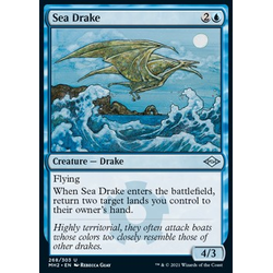 Magic löskort: Modern Horizons 2: Sea Drake (Foil)