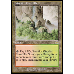 Magic löskort: Onslaught: Wooded Foothills