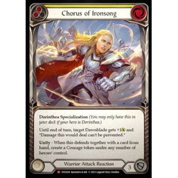 FaB Löskort: Dusk till Dawn: Chorus of Ironsong (Rainbow Foil)