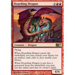 Magic löskort: Core Set 2011: Hoarding Dragon