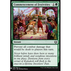 Magic löskort: The List: Commencement of Festivities