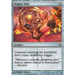 Magic löskort: New Phyrexia: Torpor Orb (fransk)