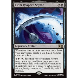 Magic löskort: Commander: Marvel Super Heroes: Grim Reaper's Scythe
