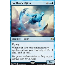Magic löskort: Origins: Soulblade Djinn (Foil)