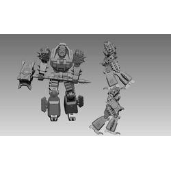 Bot War: Deceivers - Turbo, Rambot & Fear (New Version)