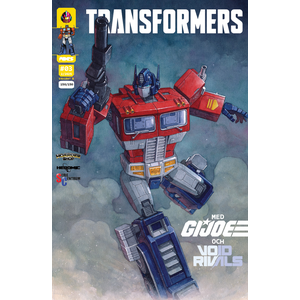 Transformers Serietidning - Nr 3 (2/2025) (Heromic Omslagsvariant)
