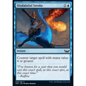 Magic löskort: Streets Of New Capenna: Disdainful Stroke