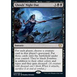 Magic löskort: Commander: Innistrad: Midnight Hunt: Ghouls' Night Out