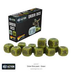 Orders Dice Pack - Green (12)