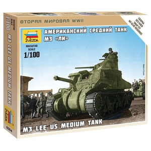 US  M3 "Lee" Medium Tank 1/100