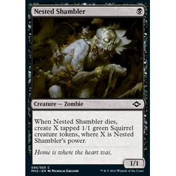 Magic löskort: Modern Horizons 2: Nested Shambler