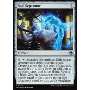 Magic löskort: Magic: Innistrad Remastered: Soul Separator (Foil)