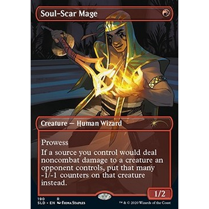 Magic löskort: Secret Lair Drop Series: Soul-Scar Mage