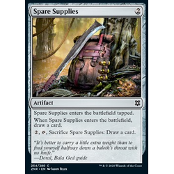 Magic löskort: Zendikar Rising: Spare Supplies