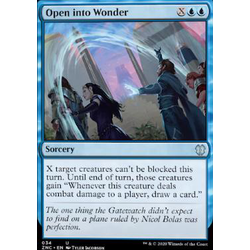 Magic löskort: Zendikar Rising Commander Decks: Open into Wonder