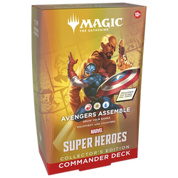Magic The Gathering: Marvel Super Heroes Collector's Commander Deck - Avengers Assemble