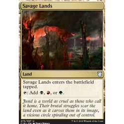 Magic löskort: Commander 2018: Savage Lands