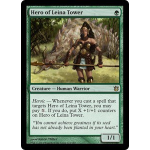 Magic löskort: Born of the Gods: Hero of Leina Tower