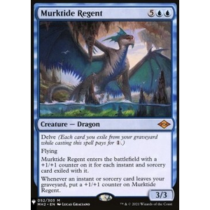 Magic löskort: The List: Murktide Regent