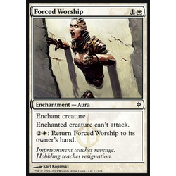 Magic löskort: New Phyrexia: Forced Worship