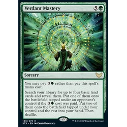 Magic Löskort: Strixhaven: School of Mages: Verdant Mastery