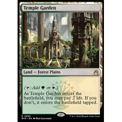 Magic löskort: Ravnica Remastered: Temple Garden