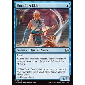 Magic löskort: Tarkir: Dragonstorm: Humbling Elder