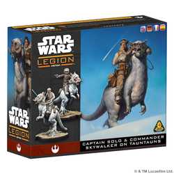 Star Wars: Legion - Captain Solo & Commander Skywalker on Tauntuns (2)