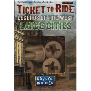 Ticket to Ride: Legends of the West Large Cities Promo