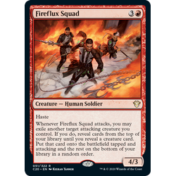 Magic löskort: Commander 2020: Fireflux Squad