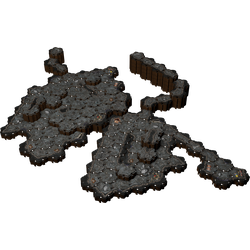 Lorescape Modular Hex-terrain Interior Set: Caverns