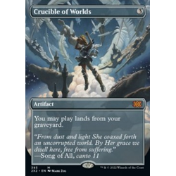 Magic löskort: Double Masters 2022: Crucible of Worlds (Alternative Art)